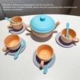 thumbnail image 3 of Tea Time Set Toy, Tea Party Set Toy Role Play Simulate Birthday Gifts  for Home, 3 of 7