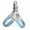 Blue-L, variant on Dog Breathable Training Vest Collar Soft Chest Strap for Large Pets Soft Rope with Traction- Hook