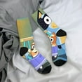 thumbnail image 5 of Netaao Bluey for Socks for Men and Women Non-Slip Middle Tube Socks Casual Crew Socks, 5 of 6
