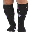 thumbnail image 1 of Printsupport Women 12 mmHg Support Socks  Regular  Pineapple Toss, 1 of 7