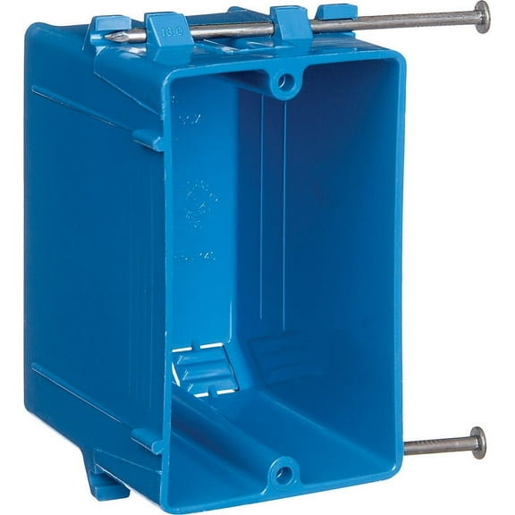 Carlon 1-Gang PVC Molded Wall Switch Box B118A