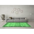 thumbnail image 3 of Ahgly Company Indoor Rectangle Oriental Emerald Green Traditional Area Rugs, 4' x 6', 3 of 4