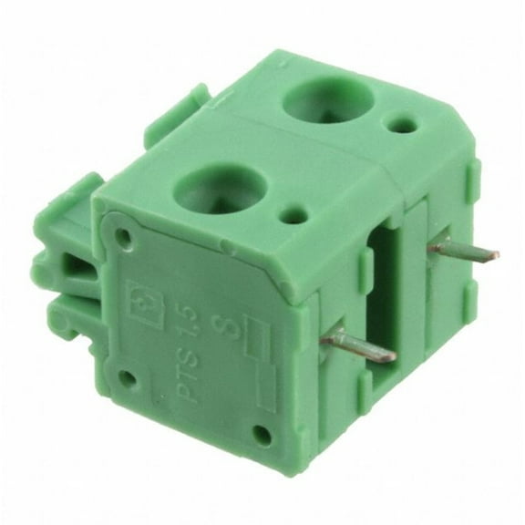 Pack of 5 1792863 Connector 2 Position Wire to Board Terminal Block Horizontal with Board 0.197 (5.00mm) Through Hole : RoHS