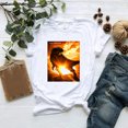 thumbnail image 3 of 2024 Nueva película de la serie Jurassic World Dominion, camiseta con estampado gráfico de dinosaurio Owen Grady, ropa para mujer, camisetas de manga corta para mujer, 3 of 5