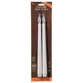 thumbnail image 2 of LED Taper Candle - White - Silicone Tip - Battery - 11 in - 2 pcs, 2 of 2
