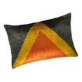 thumbnail image 2 of Pyramid Silk Velvet Ikat Pillow, 16" X 24", Case Only, 2 of 5