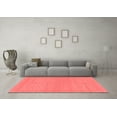 thumbnail image 3 of Ahgly Company Indoor Rectangle Abstract Red Modern Area Rugs, 5' x 7', 3 of 4