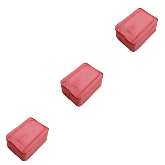 Set of 3 Shoe Bags for Travel - Durable Packing Cubes Organizer for Shoes and Accessories