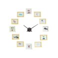 thumbnail image 4 of Manecillas de reloj 3d - Diy - Manecillas de reloj de pared 3d grandes - Decoración de arte para el hogar. Reloj de cuarzo. Accesorios (negro),11 Feliz Sencillez, 4 of 5