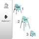 thumbnail image 4 of Silla de bebé para comer COKIBU 3 EN 1 Color menta, 4 of 6
