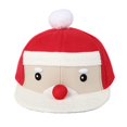 thumbnail image 2 of WITHMOONS Santa Claus Rudolf Flat Brim Baseball Cap For Kids TR21115 (Red), 2 of 2