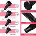 thumbnail image 3 of Veeki 20-Piece/Set Doorbell Security Screws Bolts Replacement Rings Doorbell Screws Quick Fixing for Video Doorbell Security Screws for Ringdoorbell Grade Rings Doorbell Screws Replacement-0521, 3 of 5
