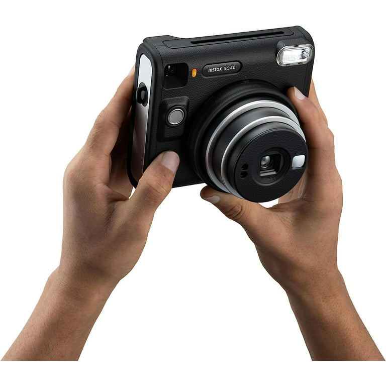 Fujifilm instax SQUARE SQ40 Instant Film Camera, Black 16802814