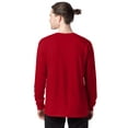 thumbnail image 3 of Hanes Men's and Big Men's ComfortSoft Long Sleeve Tee, Up to Size 3XL, 3 of 5