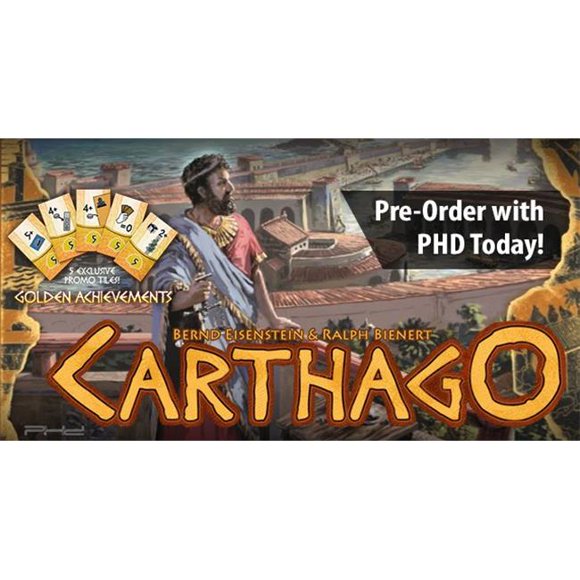 Capstone Games CTGO01 Carthago Card Game