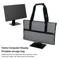 thumbnail image 3 of Frosted Cloth Notebook Computer Screen Carrying Case Multi-pocket Lifting Handle Storage Bag Accessories for 24-inch Screens Grey, 3 of 9