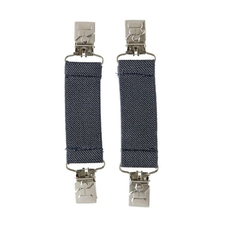 Sportoli Kids Elastic and Metal Glove and Mitten Clips with Snowman Accent for Boys, Girls, Toddlers and Baby - Available in 8 Solid Colors