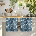 thumbnail image 4 of Cosatal Nautical Kitchen Towels Set of 2, Summer Ocean Sea Anchor Starfish Blue Absorbent Dish Towels for Kitchen, Microfiber Hand Towel, Quick Drying Tea Towel for Cleaning Decorative Dishcloths, 4 of 7