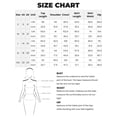 thumbnail image 5 of INSPIRE CHIC Women's Skirt Suit Set 2 Piece Outfit Business Work Blazers and Pencil Skirts with Brooch Pin 2XL Navy Blue, 5 of 5