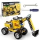 thumbnail image 1 of Kit de maqueta de bulldozer de metal Lucky Doug de STEM Building Toy, 1 of 8