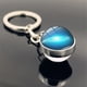 thumbnail image 1 of Llaveros para mujer, llavero de billetera, llavero de auto, lindo llavero del Sistema Solar, nebulosa de la Vía Láctea, llavero de vidrio de doble cara, llavero, 1 of 2