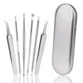 thumbnail image 1 of Blackhead Dissolvant Comedone Squeezer Set Noir Tête d'Acné Noir Tête Dissolvant Peau Tache Extrait, 1 of 5