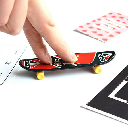 Generic Cartoon Pattern Mini Fingerboards Finger Skateboard Toy Kids ...