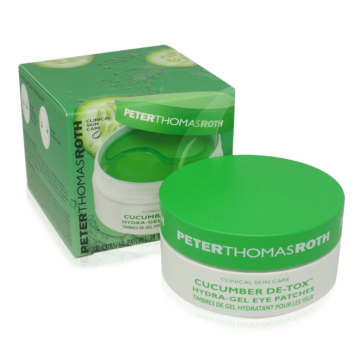 Cucumber De-Tox Hydra-Gel Eye Patches by Peter Thomas Roth for Unisex - 60 Pc Patches - image 3 of 3