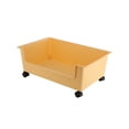 thumbnail image 2 of Toystoory Caja de almacenamiento portátil con ruedas para armario, oficina, habitación de niños Almacenamiento y organización del hogar Amarillo 47 x 29.5 x 19 cm, 2 of 6