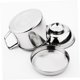 thumbnail image 3 of OFFIGAM Caja De Comida Portátil De Acero Inoxidable Con Doble Para Cocina Y Viajes Color Plata, 3 of 8