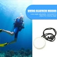 thumbnail image 4 of Espejo De Buceo Tmvgtek Equipo De Buceo Buceo Espejo Ajustable De 360 ​​Grados Con Cordón (Blanco), 4 of 4