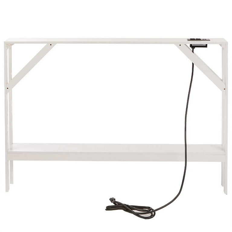 Skinny sofa table with outlet white deals