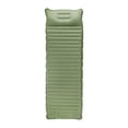 thumbnail image 4 of Colchoneta para dormir para acampar, espesa, compacta, con bomba de aire para pies, sillón, colchoneta para acampar verde kusrkot Almohadilla inflable para dormir, 4 of 8