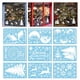 thumbnail image 5 of Pegatinas navideñas para ventanas, juego de 9 adornos adhesivos extraíbles de PVC, 5 of 5