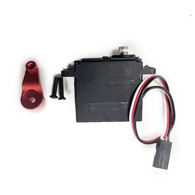 RCGOFOLLOW Aluminum Alloy Servo RC Upgrade Part Rc Servo For 1/14 MJX 14210 RC Car Part RC Car Accessories Replacement Parts RCGOFOLLOW Aluminum Alloy Digital Servo RC Upgrade Part Rc Servo For 1/14