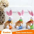 thumbnail image 4 of Easter Bunny Basket for Kids Easter Candy Basket Easter Decorations Holiday Gifts,4.72x11.8inch, 4 of 4