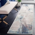 thumbnail image 2 of SAFAVIEH Phoenix Lauressa Abstract Runner Rug, Blue, 2'2" x 9', 2 of 8