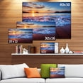 thumbnail image 4 of Design Art - Blue Sea Waves during Sunset, 4 of 4