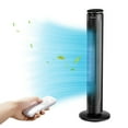Pelonis 42’’ 5Speed Oscillating Tower Fan with Remote Control, Black