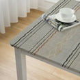 thumbnail image 5 of HAOXIT Linen Table Cloth Style Cream,Kitchen Dining Room Tablecloths for Rectangle Tables, Washable Wrinkle Resistant 36*36, 5 of 8