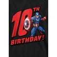 thumbnail image 3 of Captain America Chandail à Capuche 10e Anniversaire pour Garçons/filles, 3 of 6