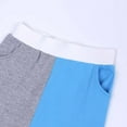 thumbnail image 5 of Annhoo Kids Boys Girls Outfits Trendy Color Block Sets Long Sleeve Crewneck Tops with Pants Toddler Loungewear, 5 of 9