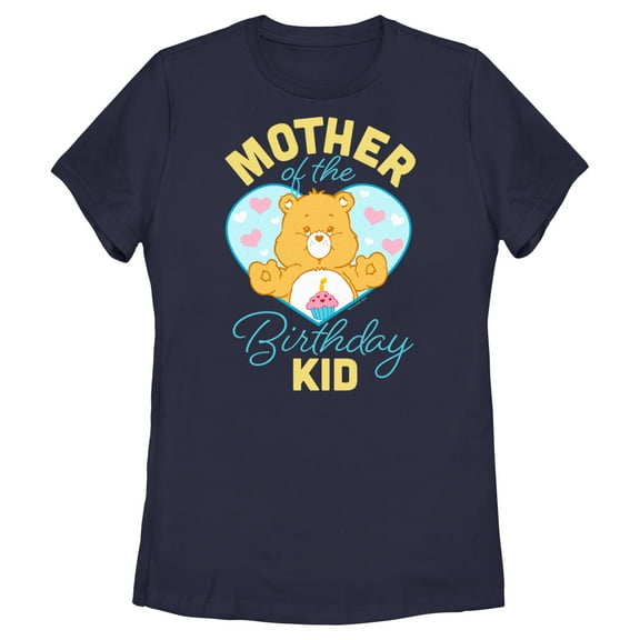 Women's Care Bears Mother of the Birthday Kid  Graphic T-Shirt