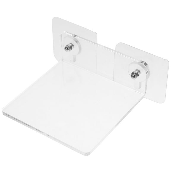 Raindrops  Nail Free Rack Small Wall Shelf No Drill Storage Hanging Shelves for