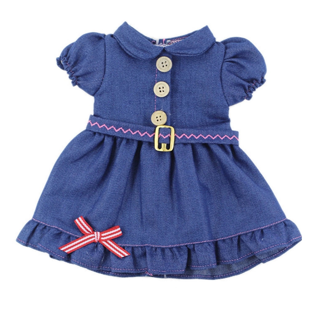 Details about   Born Baby Doll Clothes Car Shirt Denim Overall Short Pants 18 Inch Girl Clothes 