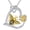 Bee Heart Necklace, variant on YAFEINI Butterfly Necklace