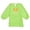 Green, variant on HNMKIU Kids Artist Smock Apron Long Sleeve Protective Painting Wear With Front Pocket For Young Girls Red,2-4 Years