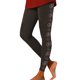 thumbnail image 1 of MKLEKYY Leggings de yoga para mujer, con estampado navideño y gafas de lazo, para ejercicio físico, pantalones de yoga, 1 of 3