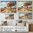 thumbnail image 4 of Designart "Brown Tree Rustic beauty" Landscape Trees Canvas Print, 4 of 5