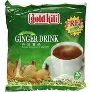 Ginger Drink Gold Kili .. 40 Sachets Packed in .. 2 Bags, 12.6 oz .. (With Honey)